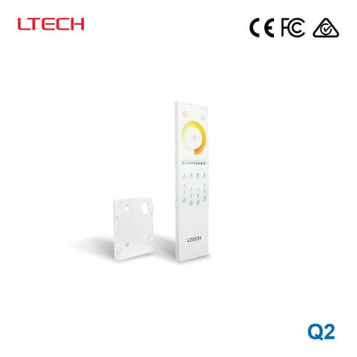 Ltech Q2 Wireless RF Multi-zone Remote - Colour Temperature