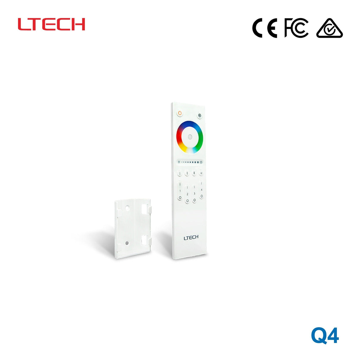 Ltech Q4 RGBW Touch remote control - Q4 - powersupplymall.com
