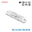 LTECH SE-12-350-700-W1M 12W 350~700mA CC DMX LED Driver - Selectable Output - SE-12-350-700-W1M - powersupplymall.com