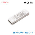 LTECH SE-40-300-1050-G1T 40W 300mA ~ 1050mA CC Triac LED Driver - SE-40-300-1050-G1T - powersupplymall.com