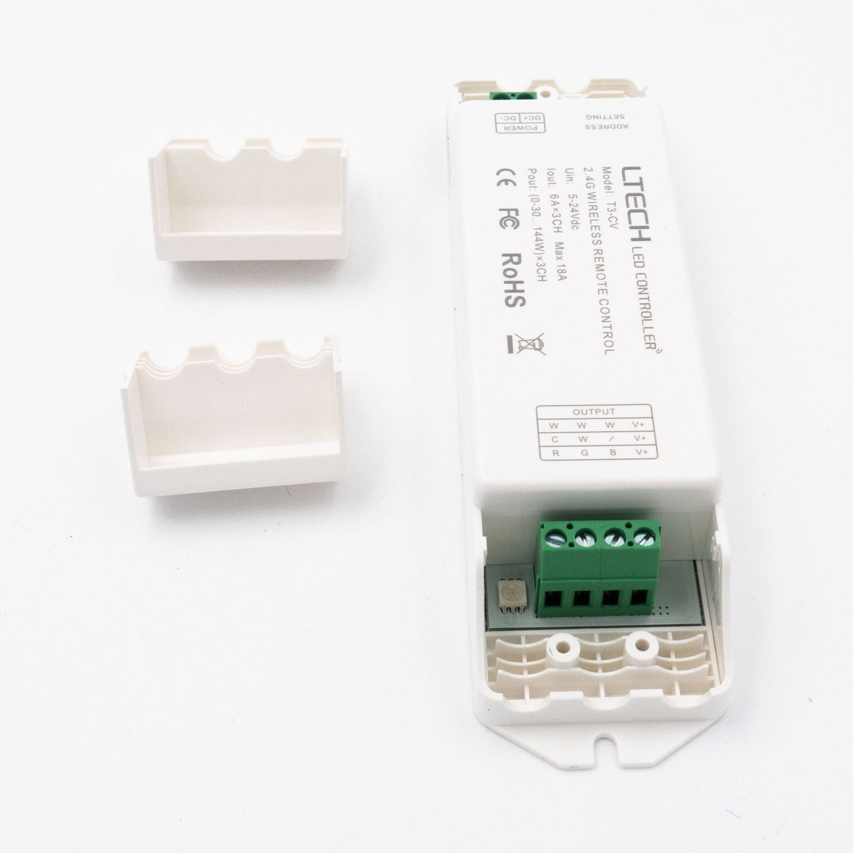 Ltech T3-CV Wireless RF Constant Voltage Controller - 3 Channel - T3-CV - powersupplymall.com