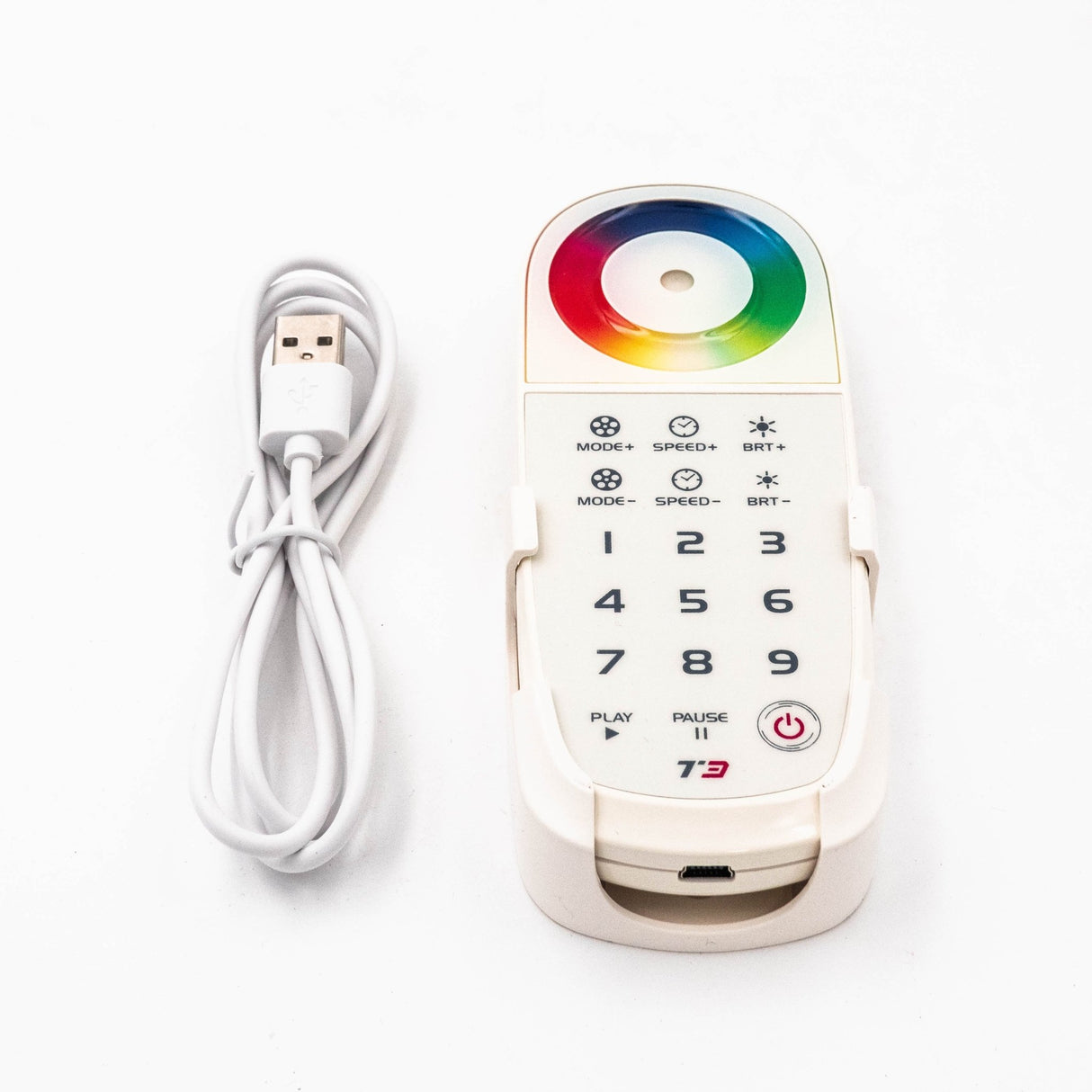 Ltech T3 Wireless RF Single-zone Remote - RGB - T3 - powersupplymall.com