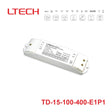 LTECH TD - 15 - 100 - 400 - E1P1 15W 100mA ~ 400mA CC Triac LED Driver - Selectable Output - TD-15-100-400-E1P1 - powersupplymall.com