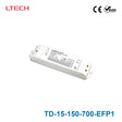 LTECH TD-15-150-700-EFP1 15W 150mA ~ 700mA CC Triac LED Driver - Selectable Output - TD-15-150-700-EFP1 - powersupplymall.com