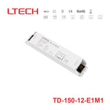 LTECH TD-150-12-E1M1 150W 12VDC CV Triac Driver - TD-150-12-E1M1 - powersupplymall.com
