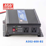 Mean Well A302-600-B2 Modified sine wave 600W 110V - DC-AC Inverter - A302-600-B2 - powersupplymall.com