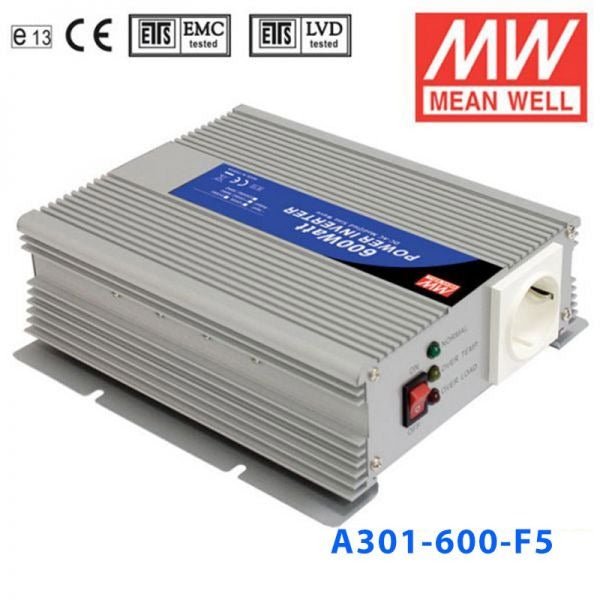 Mean Well A302-600-B2 Modified sine wave 600W 110V - DC-AC Inverter - A302-600-B2 - powersupplymall.com