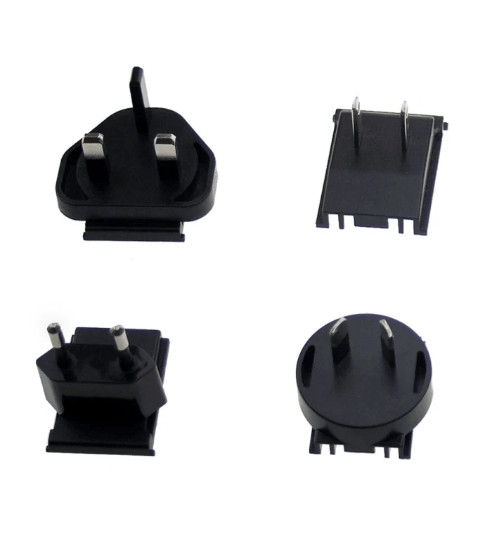 Mean Well AC Plug - MIX AC plug MIX EU - US - UK - AU connectors - AC PLUG-MIX - powersupplymall.com