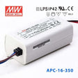 Mean Well APC-16-350 Power Supply 16W 350mA - APC-16-350 - powersupplymall.com