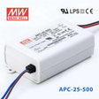 Mean Well APC-25-500 Power Supply 25W 500mA - APC-25-500 - powersupplymall.com