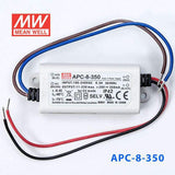 Mean Well APC-8-350 Power Supply 8W 350mA - APC-8-350 - powersupplymall.com