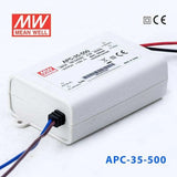 Mean Well APC Series LED Power Supply 500mA (8~35W) -  - powersupplymall.com