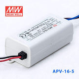 Mean Well APV - 16 - 5 Power Supply 12W 5V - APV - 16 - 5 - powersupplymall.com