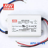 Mean Well APV-35-24 Power Supply 36W 24V 1.5A - APV-35-24 - powersupplymall.com