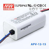 Mean Well APV Series LED Power Supply 15V (12~35W) -  - powersupplymall.com