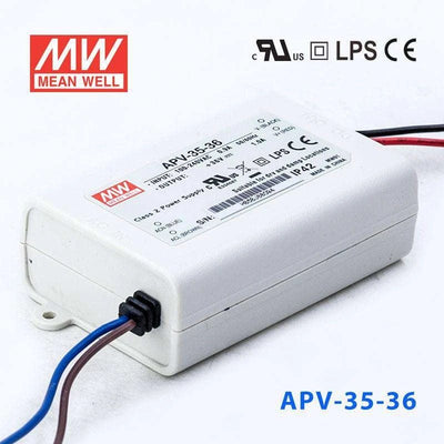 Mean Well APV-35-36 Power Supply 36W 36V 1A
