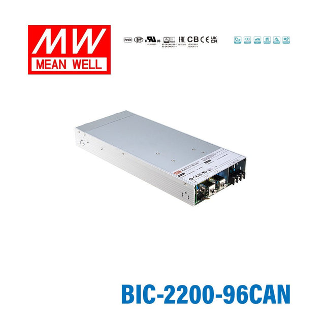 Mean Well BIC - 2200 - 96CAN Power Supply 2200W 96V 22.5A - BIC-2200-96CAN - powersupplymall.com
