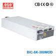 Mean Well BIC-5K-380MOD 5000W Bidirectional Power Supply, 380V DC 13.22A - BIC-5K-380MOD - powersupplymall.com