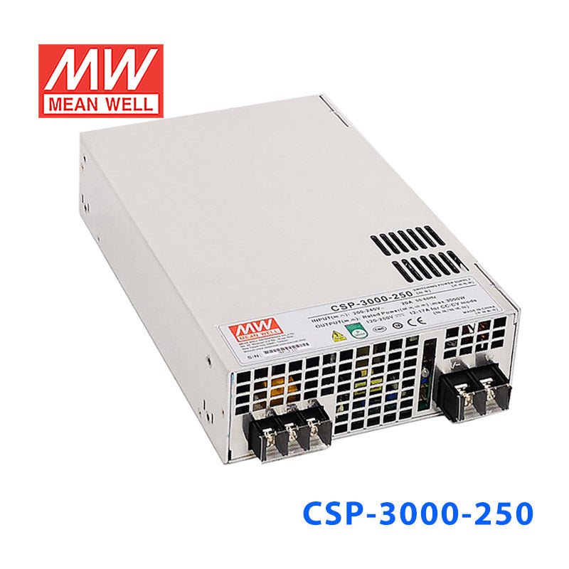 Mean Well CSP - 3000 - 120 Power Supply with Single Output 3000W 250V - CSP - 3000 - 250 - powersupplymall.com