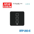 Mean Well DALI2 Panel 3-Keys E Type - DTP-203-E - powersupplymall.com