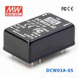 Mean Well DCW03A-05 DC-DC Converter - 3W - 9~18V in ±5V out 300mA - DCW03A-05 - powersupplymall.com