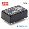 Mean Well DCW03B - 15 DC - DC Converter - 3W - 18~36V in ±15V out - DCW03B-15 - powersupplymall.com