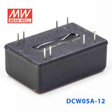 Mean Well DCW05A - 12 DC - DC Converter - 5W - 9~18V in ±12V out - DCW05A-12 - powersupplymall.com