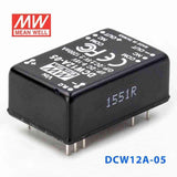 Mean Well DCW12A-05 DC-DC Converter - 12W - 9~18V in ±5V out 1.2A - DCW12A-05 - powersupplymall.com