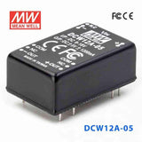 Mean Well DCW12A-05 DC-DC Converter - 12W - 9~18V in ±5V out 1.2A - DCW12A-05 - powersupplymall.com
