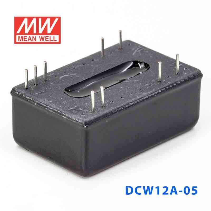 Mean Well DCW12A-05 DC-DC Converter - 12W - 9~18V in ±5V out 1.2A - DCW12A-05 - powersupplymall.com