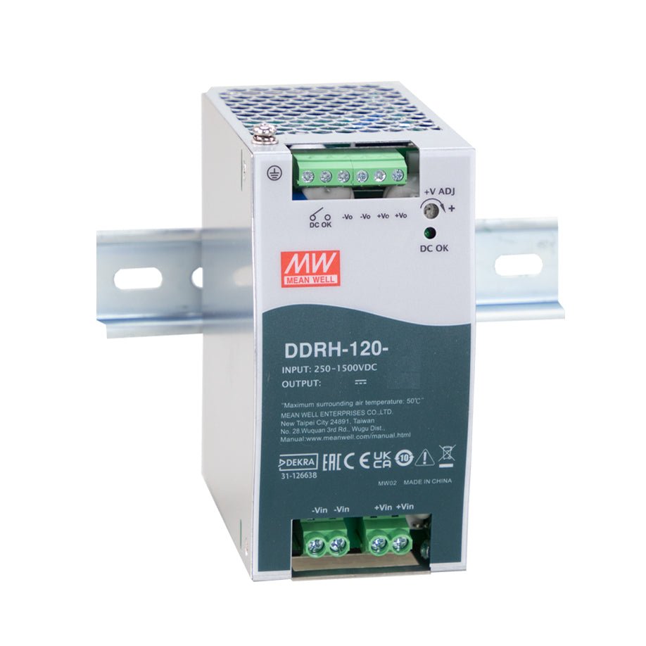 Mean Well DDRH - 120 - 48 Ultra Wide Input DC - DC Converter, 120W 48V - DDRH - 120 - 48 - powersupplymall.com