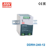 Mean Well DDRH-240-12 Ultra Wide Input DC-DC Converter, 200.4W 12V 16.7A - DDRH-240-12 - powersupplymall.com