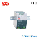 Mean Well DDRH-240-48 Ultra Wide Input DC-DC Converter, 240W 48V 5A - DDRH-240-48 - powersupplymall.com