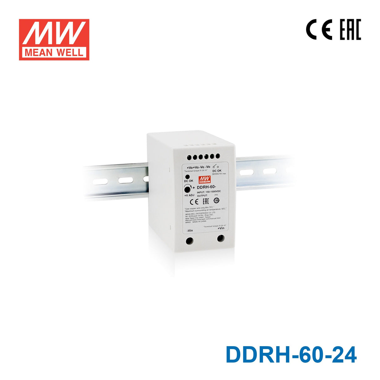 Mean Well DDRH Series LED Power Supply 24V (15~120W) -  - powersupplymall.com