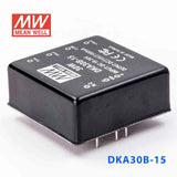 Mean Well DKA30B-15 DC-DC Converter - 30W - 18~36V in ±15V out 1A - DKA30B-15 - powersupplymall.com