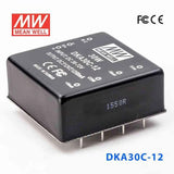 Mean Well DKA30C - 12 DC - DC Converter - 30W - 36~72V in ±12V out - DKA30C - 12 - powersupplymall.com