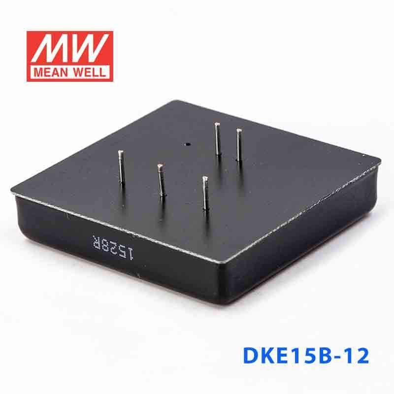 Mean Well DKE15B - 12 DC - DC Converter - 15W - 18~36V in ±12V out - DKE15B - 12 - powersupplymall.com