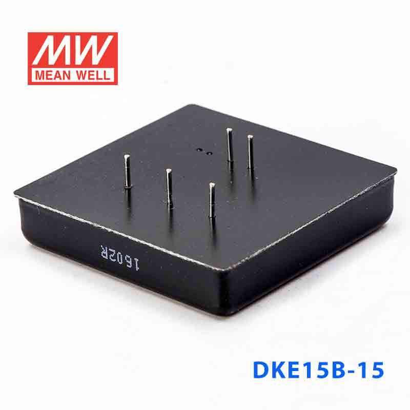 Mean Well DKE15B - 15 DC - DC Converter - 15W - 18~36V in ±15V out - DKE15B - 15 - powersupplymall.com
