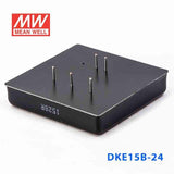 Mean Well DKE15B - 24 DC - DC Converter - 15W - 18~36V in ±24V out - DKE15B - 24 - powersupplymall.com
