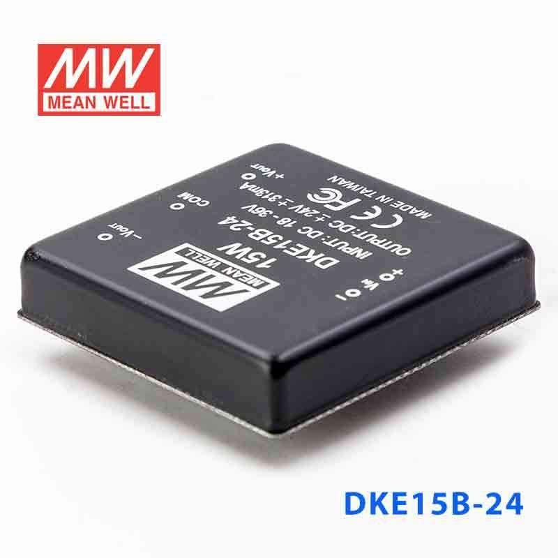 Mean Well DKE15B - 24 DC - DC Converter - 15W - 18~36V in ±24V out - DKE15B - 24 - powersupplymall.com