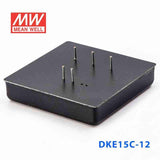 Mean Well DKE15C - 12 DC - DC Converter - 15W - 36~72V in ±12V out - DKE15C - 12 - powersupplymall.com