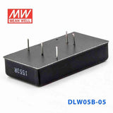 Mean Well DLW05B-05 DC-DC Converter - 5W - 18~36V in ±5V out 500mA - DLW05B-05 - powersupplymall.com