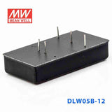 Mean Well DLW05B-12 DC-DC Converter - 5W - 18~36V in ±12V out 208mA - DLW05B-12 - powersupplymall.com