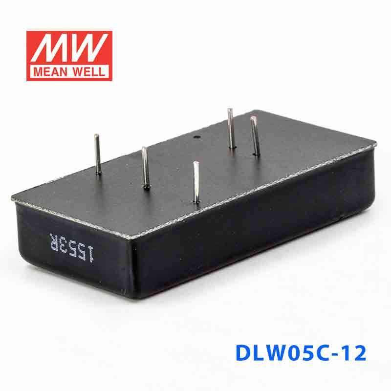 Mean Well DLW05C - 12 DC - DC Converter - 5W - 36~72V in ±12V out - DLW05C - 12 - powersupplymall.com