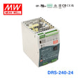 Mean Well DRS - 240 - 24 All - In - One Intelligent Security Power 240W - DRS - 240 - 24 - powersupplymall.com