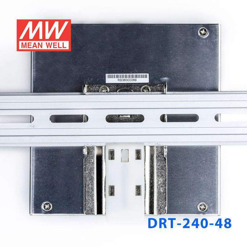 Mean Well DRT-240-48 Three Phase Industrial DIN RAIL Power Supply 240W 5A - DRT-240-48 - powersupplymall.com