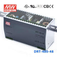 Mean Well DRT-480-48 Three Phase Industrial DIN RAIL Power Supply 480W 10A - DRT-480-48 - powersupplymall.com