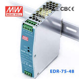 Mean Well EDR Series Power Supply 48V(75~120W) -  - powersupplymall.com