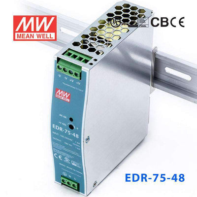 Mean Well EDR Series  Power Supply 48V(75~120W)