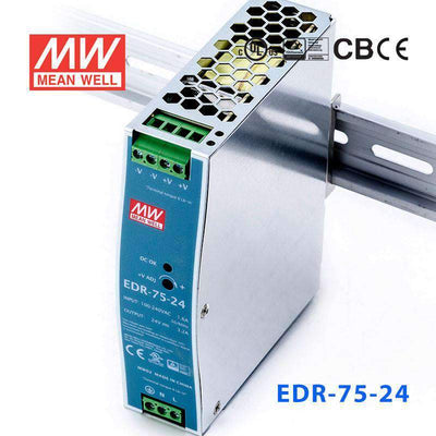 Mean Well EDR Series  Power Supply24V(75~150W)